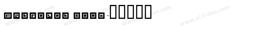 Metrobot Book字体转换